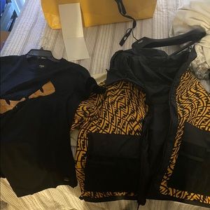 Fendi M shirt & fendi wind jacket. They are authentic!